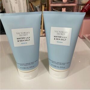 Victoria's Secret Water Lily & Sea Salt Renew Moisturizing Cream Body Wash